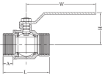 AAP Industries Short General Purpose Brass Ball Valves - Pacific-2