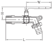 AAP Industries Brass Lock Lever BIB Cock-2
