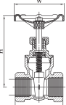 AAP Industries General Purpose Brass Gate Valve-2