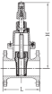 AAP Industries Resilient Seat Gate Valve Clockwise Table C-2
