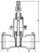 AAP Industries Resilient Seat Socket End Gate Valve Anti-Clockwise-4
