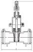 AAP Industries Resilient Seat Socket End Gate Valve Clockwise-3