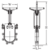 AAP Industries Stainless Steel Metal Seat Knife Gate Valve (Table D)-2