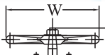 AAP Industries Cast Iron Flanged Solid Wedge Disc Gate Valve Non- Rising Stem (Table D)-2