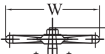 AAP Industries Cast Iron Flanged Solid Wedge Disc Gate Valve Non- Rising Stem (Table E)-2