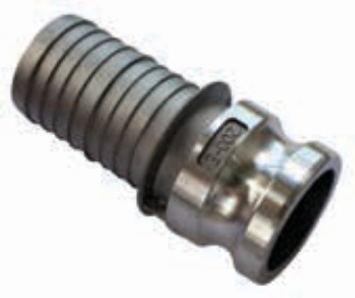 AAP Industries Type E Camlock - Male Camlock X Male Hosebarb Aluminium Camlock Hose Fittings-1