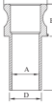 AAP Industries Type E Camlock - Male Camlock X Male Hosebarb Aluminium Camlock Hose Fittings-4