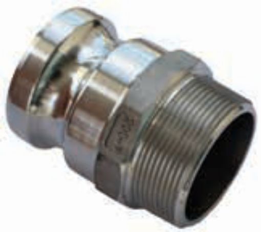AAP Industries Type F Camlock - Male Camlock X Male BSP Aluminium Camlock Hose Fittings-1