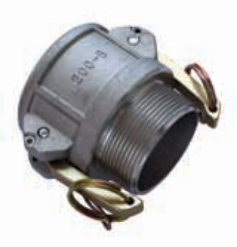 AAP Industries Type B Camlock - Female Camlock X Male BSP Stainless Steel Camlock Hose Fittings-1