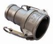 AAP Industries Type C Camlock - Female Camlock X Male Hosebarb Stainless Steel Camlock Hose Fittings-1