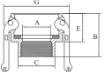 AAP Industries Type D Camlock - Female Camlock X Female BSP Nyglass Camlock Hose Fittings-3