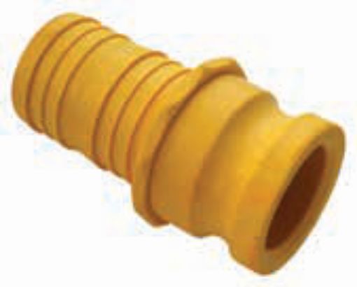 AAP Industries Type E Camlock - Male Camlock X Male Hosebarb Nyglass Camlock Hose Fittings-1