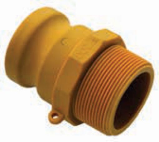 AAP Industries Type F Camlock - Male Camlock X Male BSP Nyglass Camlock Hose Fittings-1