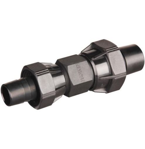 Hansen Reducing Straight Coupling Barbed LD Poly Pipe Fittings-1