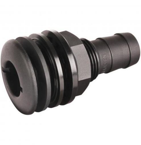Hansen Male Tank Fitting Black-1