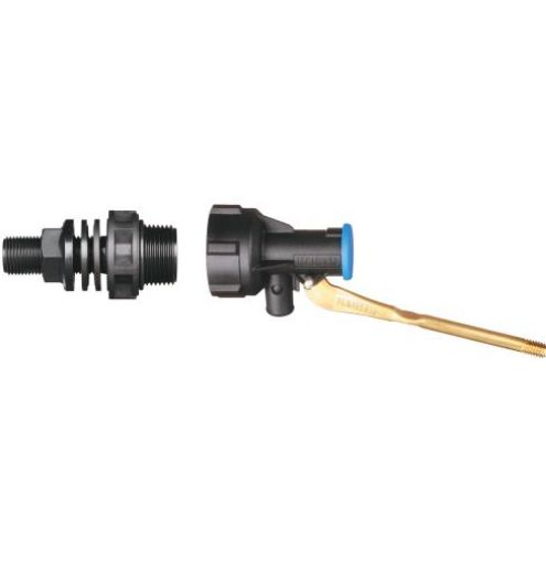 Hansen Fastflo Short Brass Arm with Long Tail Adaptor-1