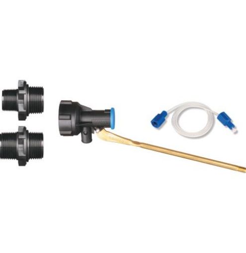 Hansen Fastflo Long Brass Arm with 20mm & 25mm Standard Adaptors-1