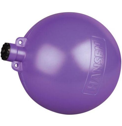 Hansen 140mm Threaded Float Purple-1