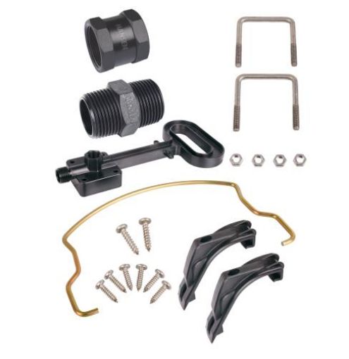 Hansen 20mm Single Pod Kit BSP with U-Bolts-1