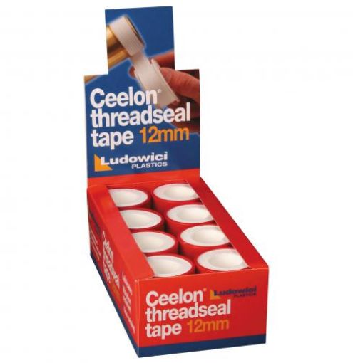 Hansen Ceelon PTFE Thread Seal Tape Red-1